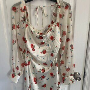 WeWoreWhat Floral Mini Dress